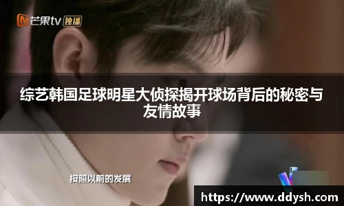 综艺韩国足球明星大侦探揭开球场背后的秘密与友情故事